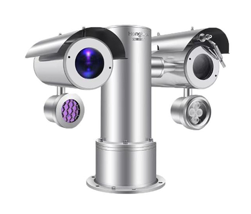 Methane gas and oil leak detection PTZ camera