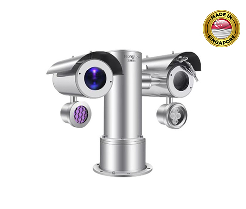 Methane gas and oil leak detection PTZ camera